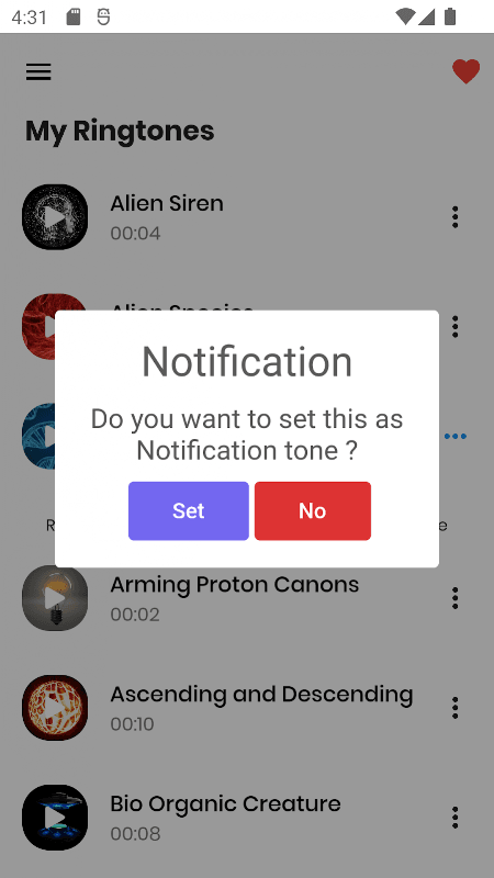 Best Science Fiction Ringtones screenshot 4