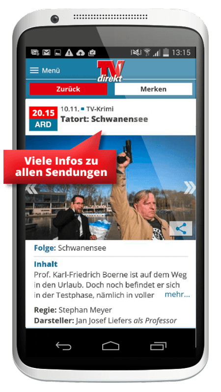 TVdirekt – Fernsehprogramm screenshot 4