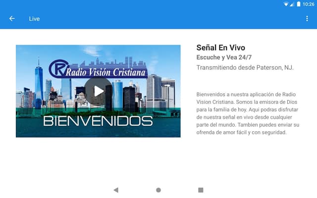 Radio Vision Cristiana screenshot 4