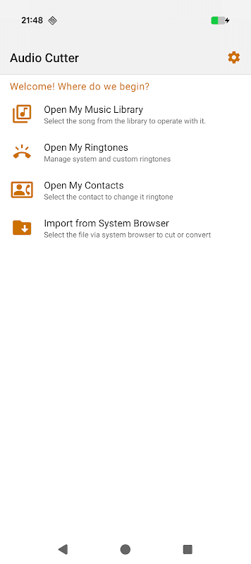 AIMP: Audio Cutter screenshot 1
