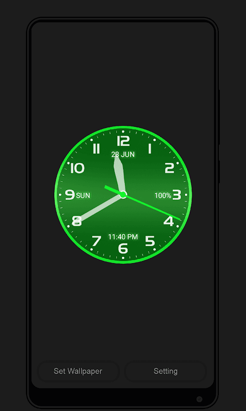 Analog Clock screenshot 2