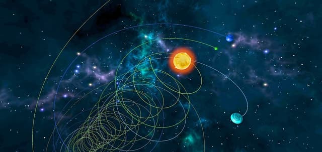 Space & Gravity Simulator 3D: Galaxy Orbits Free screenshot 4