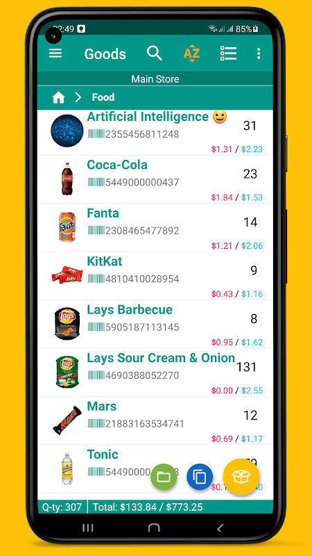 Stock and Inventory Simple screenshot 2