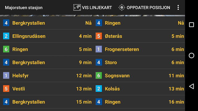 Oslo Metro screenshot 2