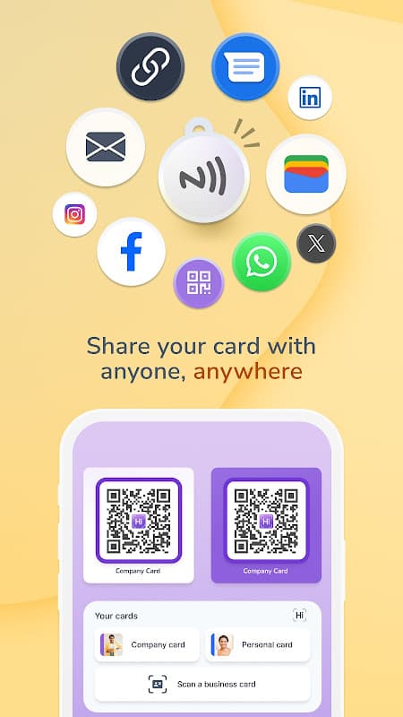 HiHello: Contact Exchange screenshot 3