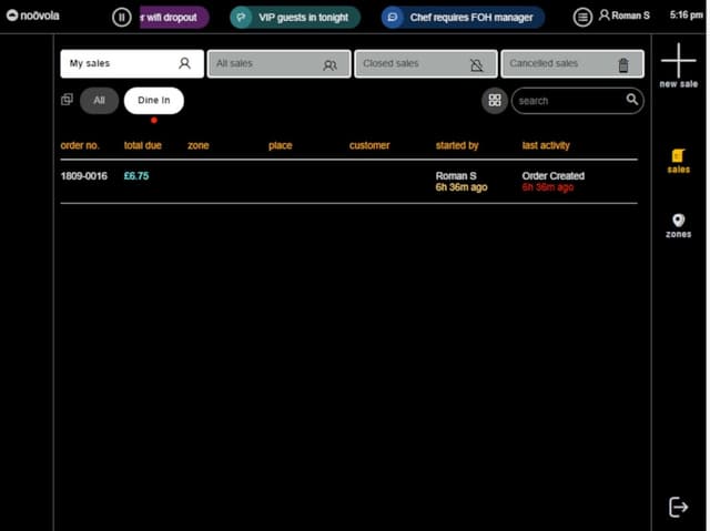 Horizon ePOS screenshot 1