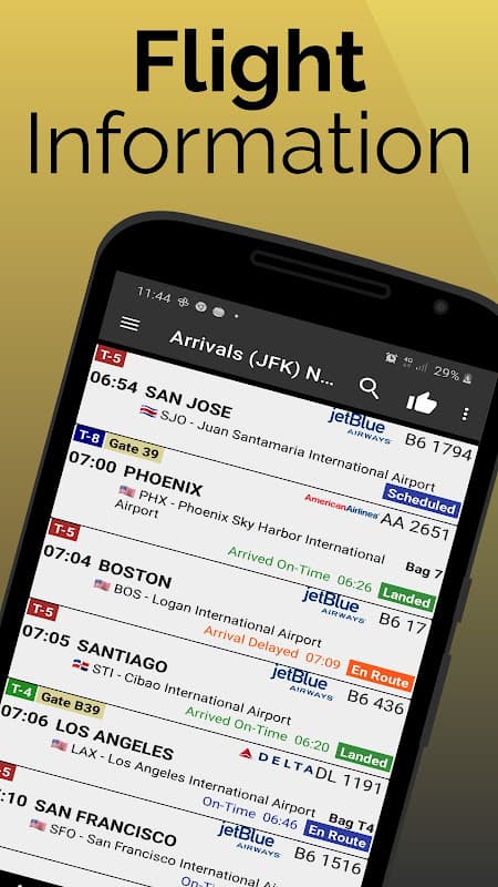London Gatwick Airport: Flight Information screenshot 1