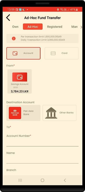 Pan Asia Bank screenshot 5