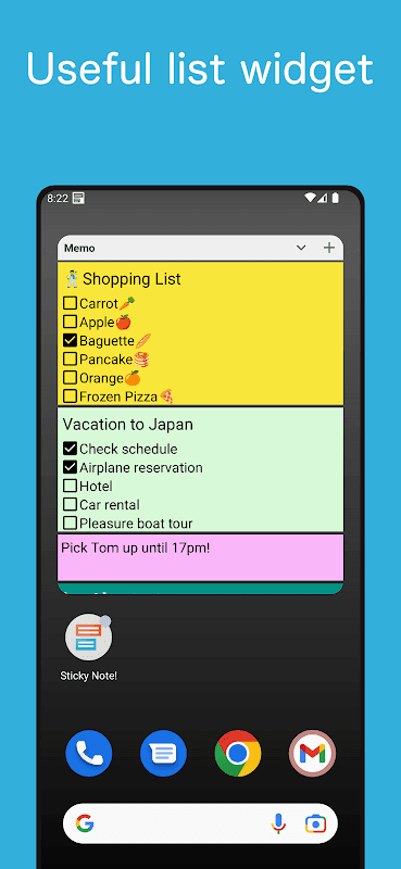 Sticky Note! screenshot 4