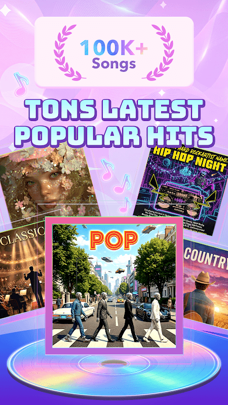 Pop Piano: Music Games screenshot 1