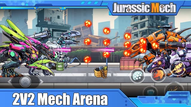 Jurassic Mech: Dinosaur War screenshot 2