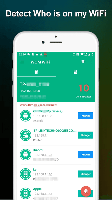Who is on my WiFi - WiFi Scan screenshot 1