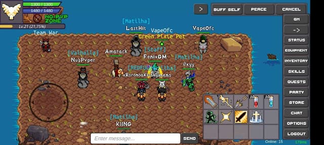 Delta Mmorpg screenshot 2