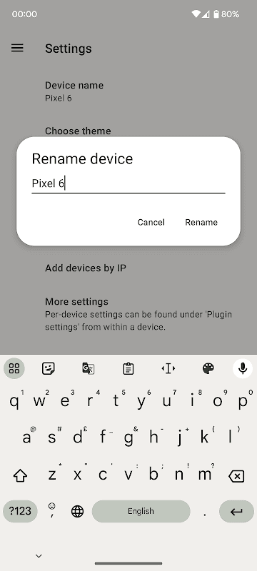 KDE Connect screenshot 5