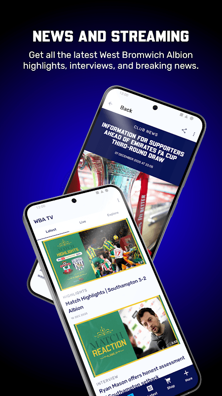 West Bromwich Albion screenshot 3