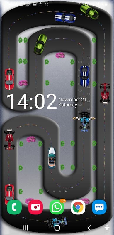 Super Cars F1 race Live Wallpaper screenshot 3