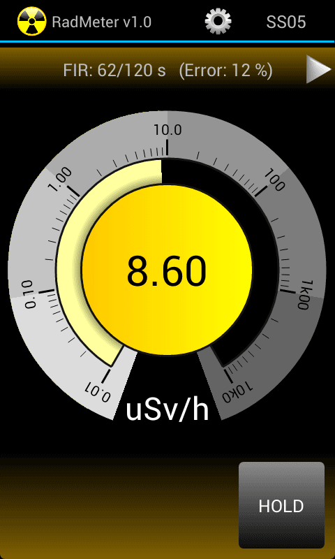 RadMeter screenshot 1