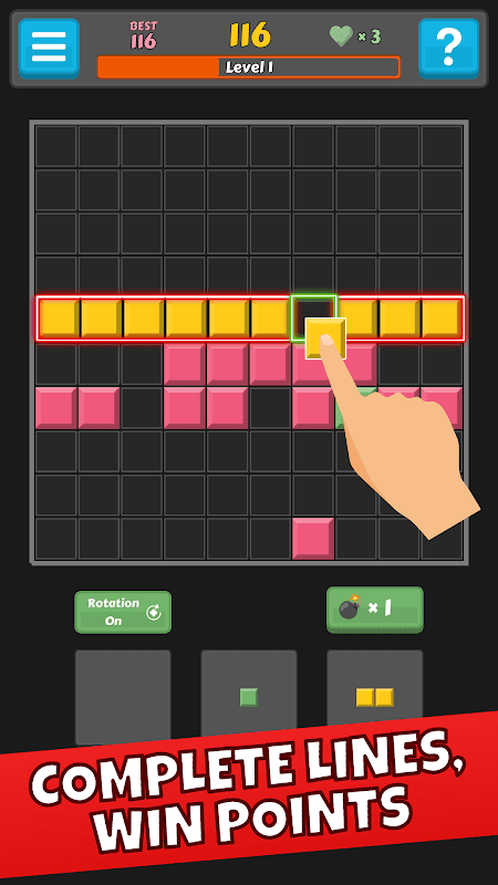 Block Buster - Hex and Square screenshot 2