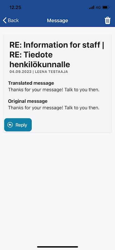 Workinfo.app screenshot 5