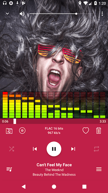 WinVibe Music Player screenshot 1