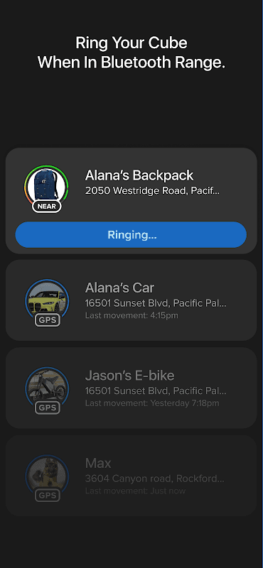 CUBE Tracker screenshot 3