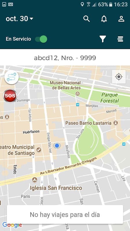 Transvip Conductores screenshot 2