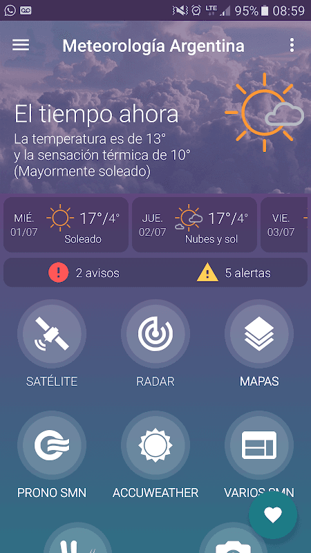 Imagen Satelital Argentina screenshot 1