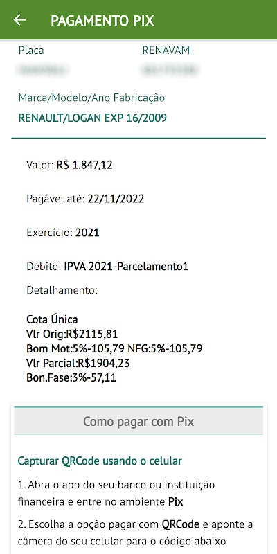 IPVA RS screenshot 4