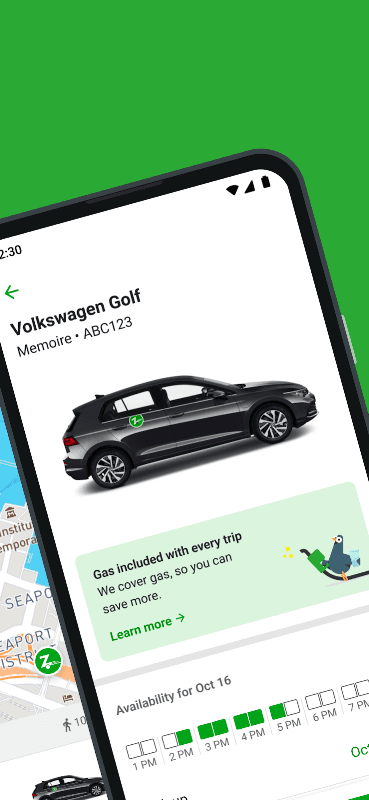 Zipcar screenshot 2