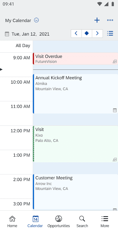 SAP Cloud for Customer screenshot 4