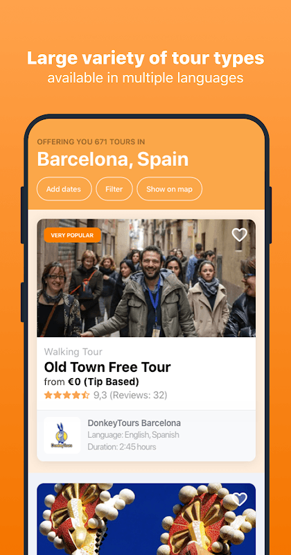 Freetour.com screenshot 2