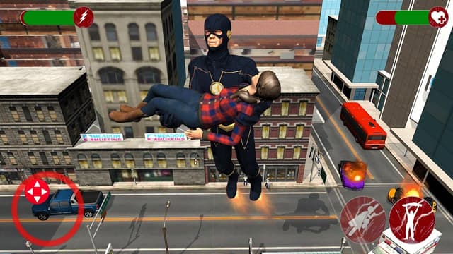 Super Speed: Flying Hero Games screenshot 2