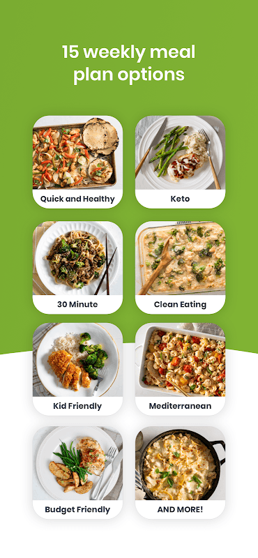 eMeals - Meal Planning Recipes screenshot 2