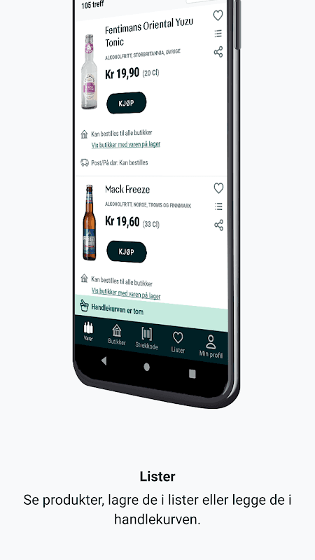Vinmonopolet screenshot 6