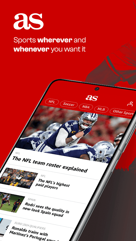 AS -  News and sports results. screenshot 1
