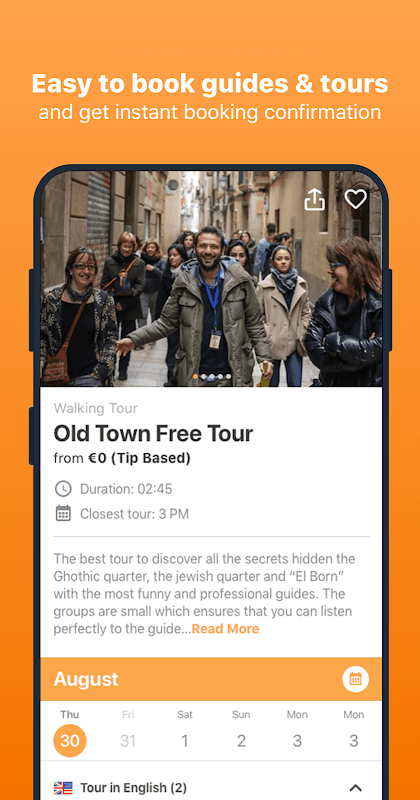 Freetour.com screenshot 4