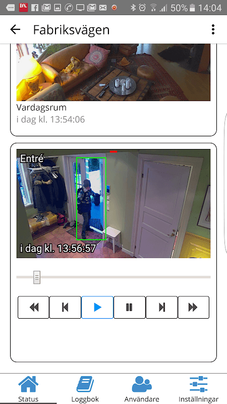 Gardio hemlarm kamerabevakning screenshot 4