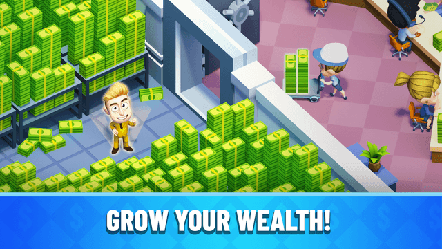 Idle Bank Tycoon: Money Empire screenshot 1