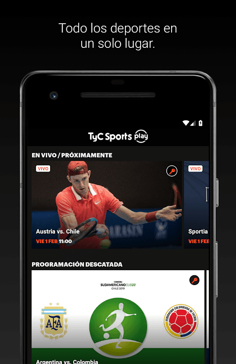 TyC Sports Play screenshot 1