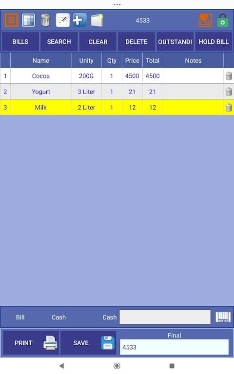 Golden Point of Sale screenshot 4