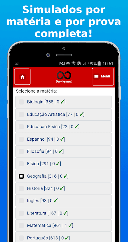 Prepara: Encceja Simulado 2026 screenshot 6