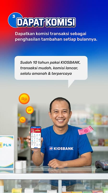 Mitra Kiosbank: Pulsa & PPOB screenshot 4
