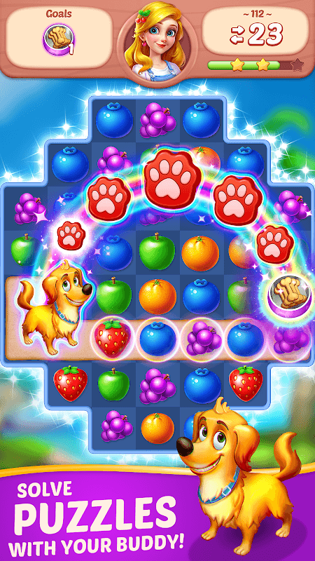 Fruit Diary - Match 3 Puzzle screenshot 4