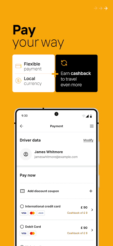 Rentcars: Car rental screenshot 4