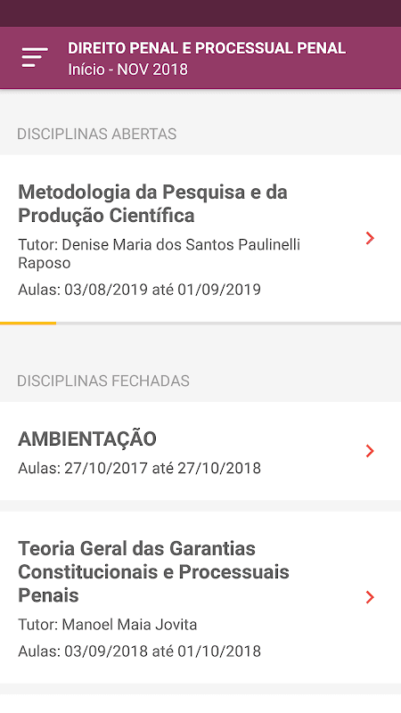 Portal do Aluno screenshot 3