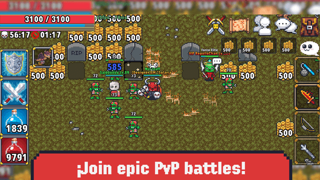 World of Solaria - MMORPG 2D screenshot 2