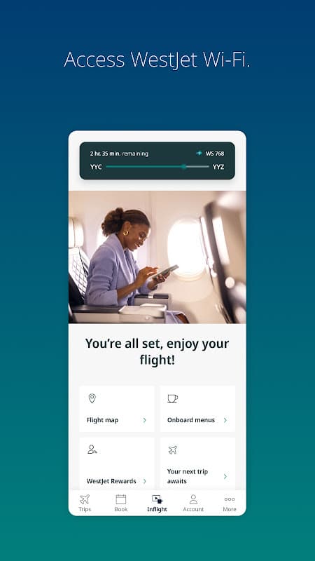 WestJet screenshot 5
