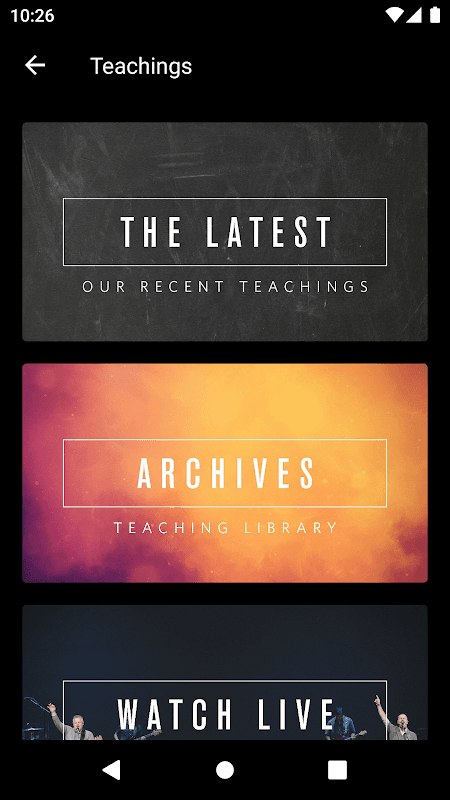 Cornerstone Chapel screenshot 1