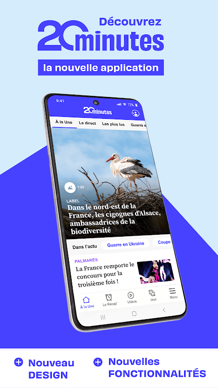 20 Minutes - l’actualité en continu screenshot 1