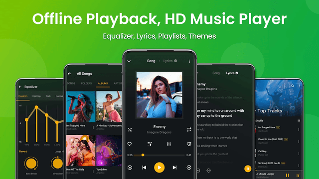 Music Player & MP3, Bass Boost screenshot 1